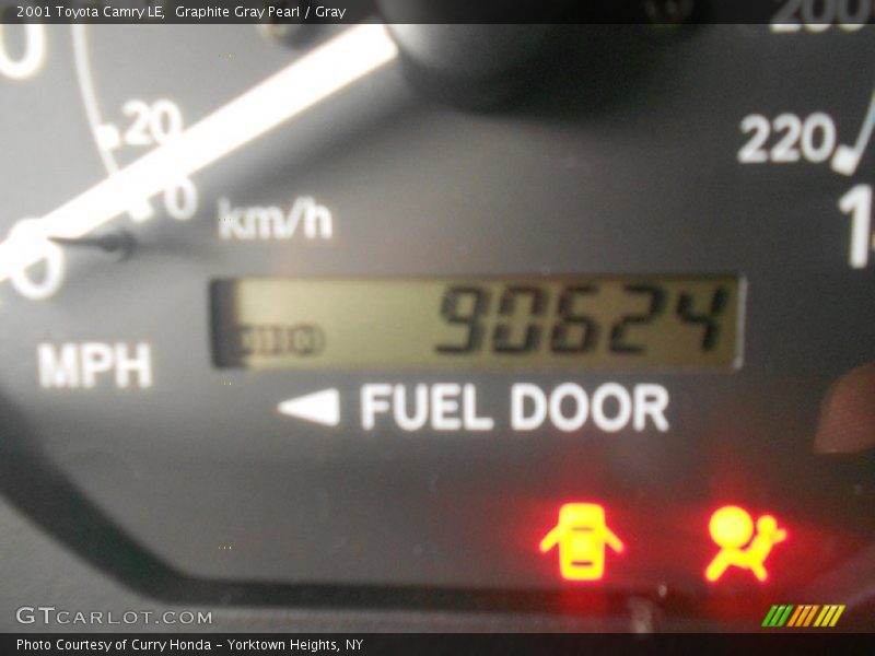 Graphite Gray Pearl / Gray 2001 Toyota Camry LE