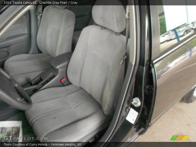 Graphite Gray Pearl / Gray 2001 Toyota Camry LE