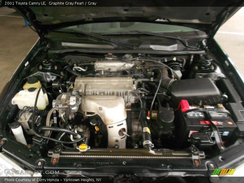Graphite Gray Pearl / Gray 2001 Toyota Camry LE
