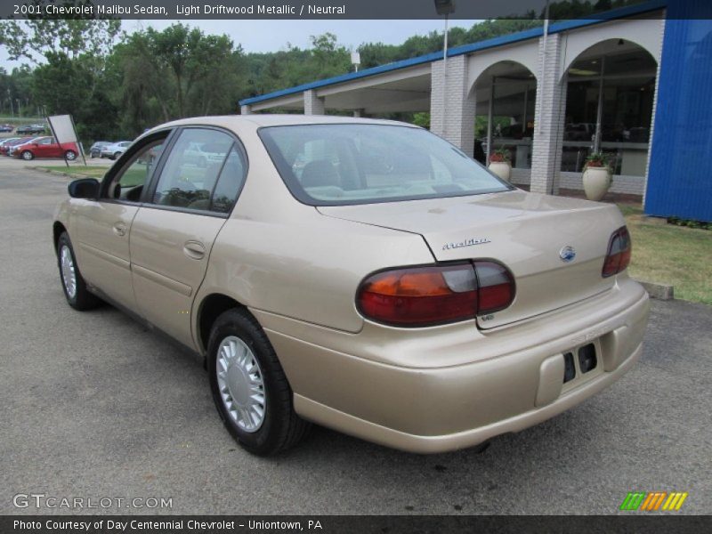 Light Driftwood Metallic / Neutral 2001 Chevrolet Malibu Sedan