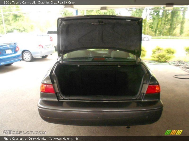 Graphite Gray Pearl / Gray 2001 Toyota Camry LE