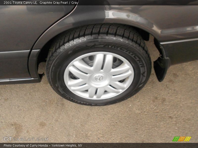 Graphite Gray Pearl / Gray 2001 Toyota Camry LE