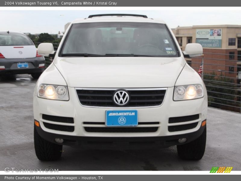 Campanella White / Kristal Gray 2004 Volkswagen Touareg V6