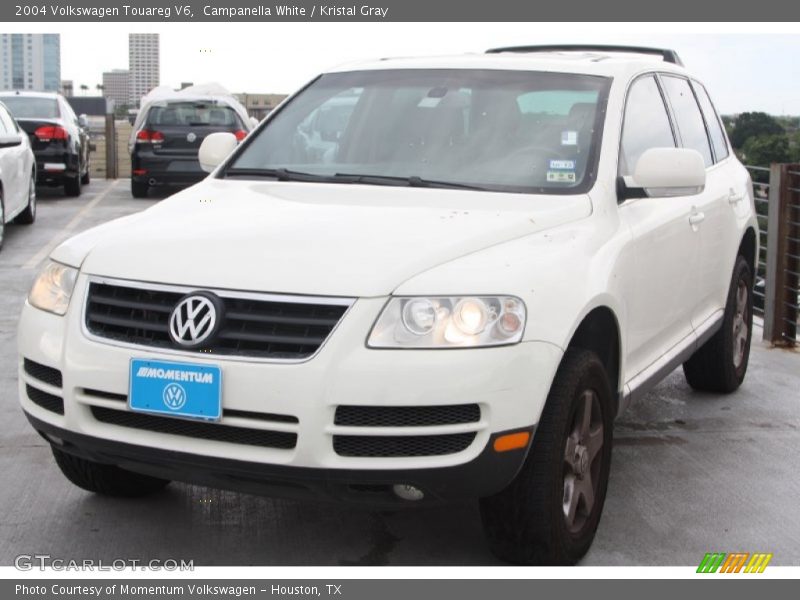Campanella White / Kristal Gray 2004 Volkswagen Touareg V6