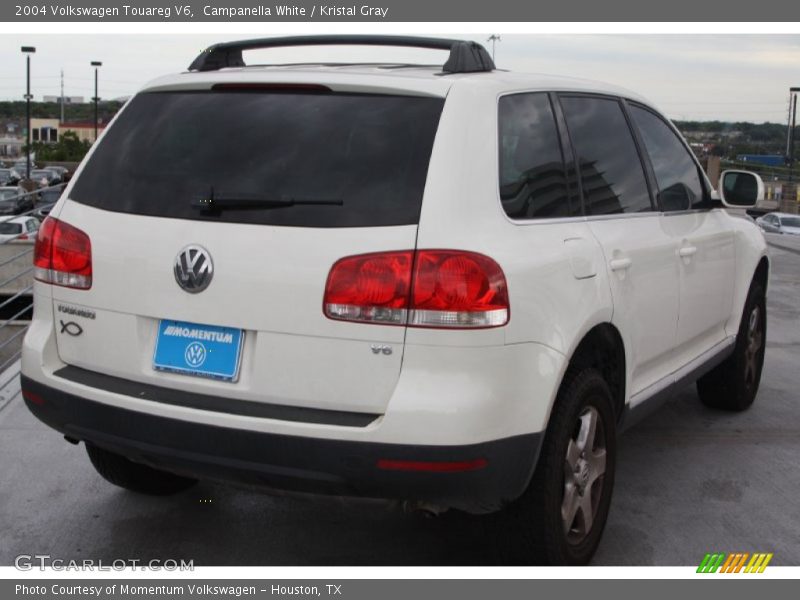 Campanella White / Kristal Gray 2004 Volkswagen Touareg V6