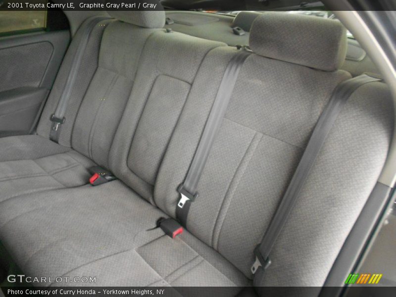 Graphite Gray Pearl / Gray 2001 Toyota Camry LE