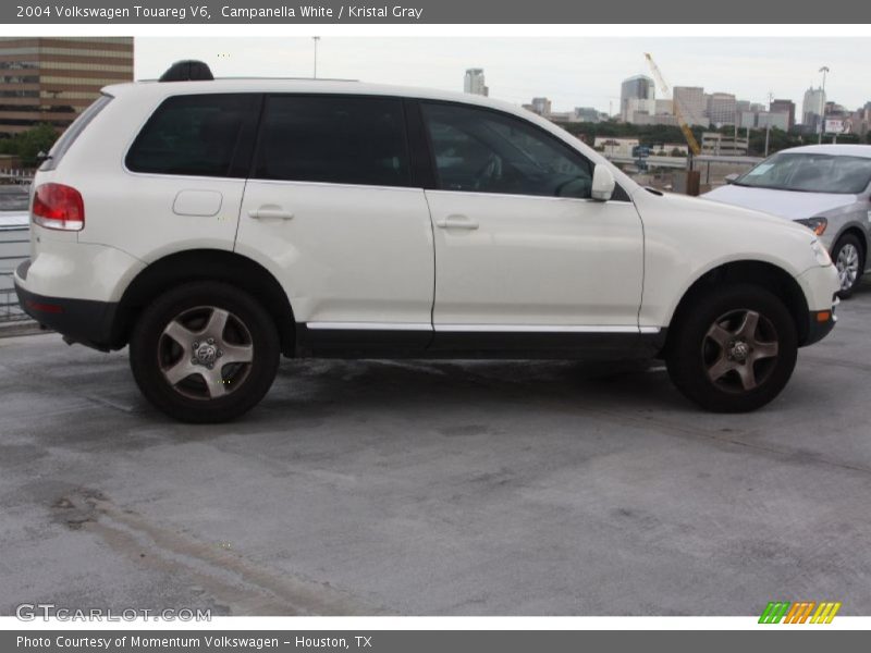 Campanella White / Kristal Gray 2004 Volkswagen Touareg V6