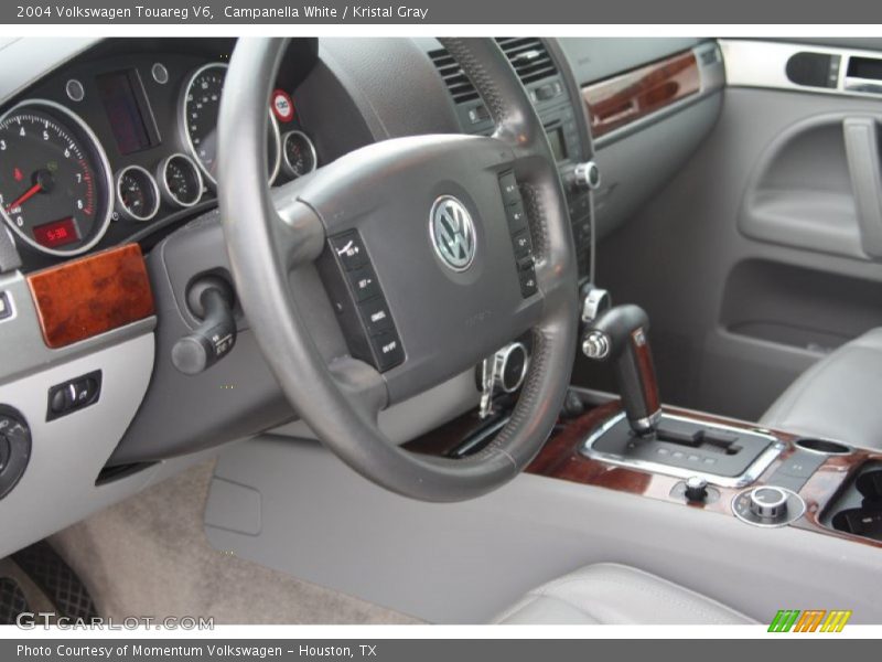 Campanella White / Kristal Gray 2004 Volkswagen Touareg V6