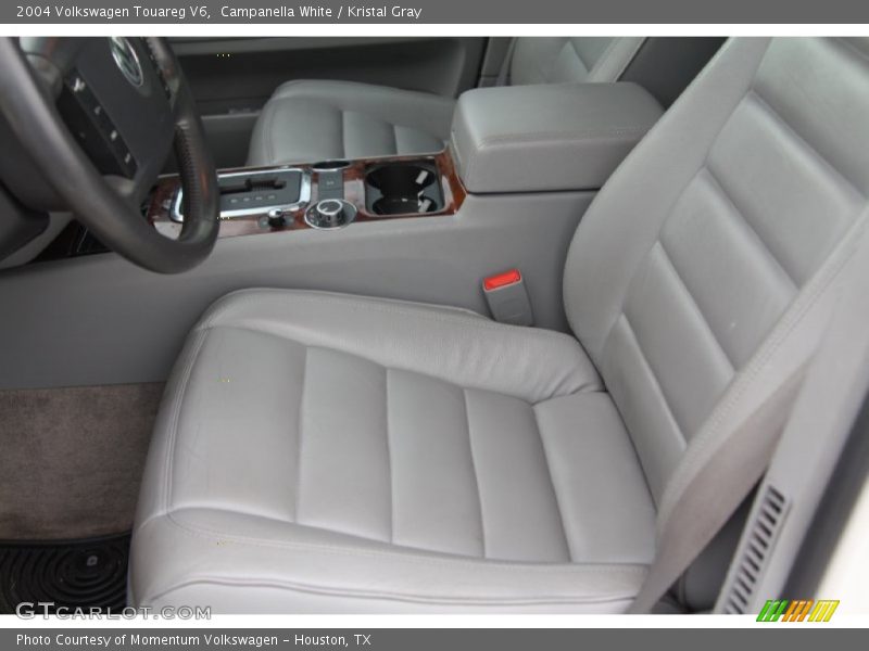 Campanella White / Kristal Gray 2004 Volkswagen Touareg V6
