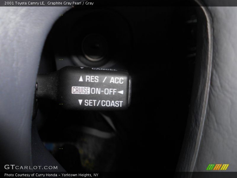 Graphite Gray Pearl / Gray 2001 Toyota Camry LE