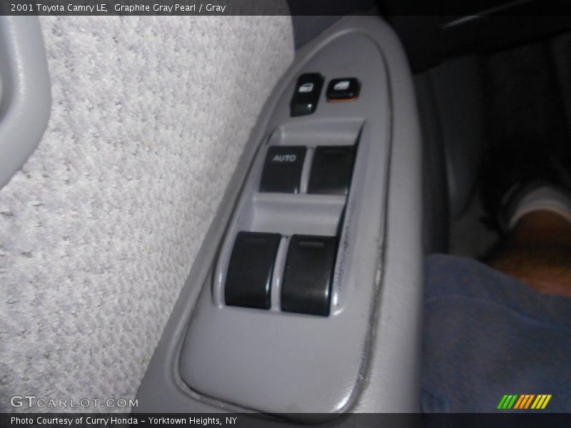 Graphite Gray Pearl / Gray 2001 Toyota Camry LE