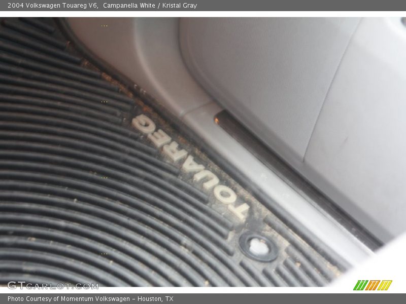 Campanella White / Kristal Gray 2004 Volkswagen Touareg V6