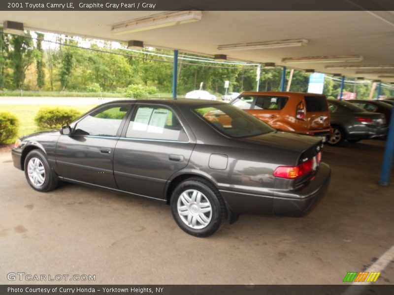 Graphite Gray Pearl / Gray 2001 Toyota Camry LE