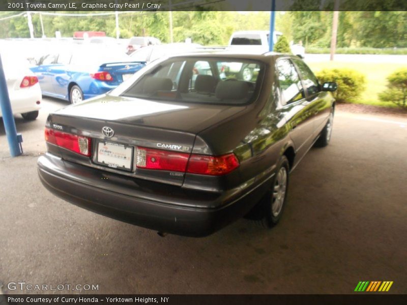 Graphite Gray Pearl / Gray 2001 Toyota Camry LE
