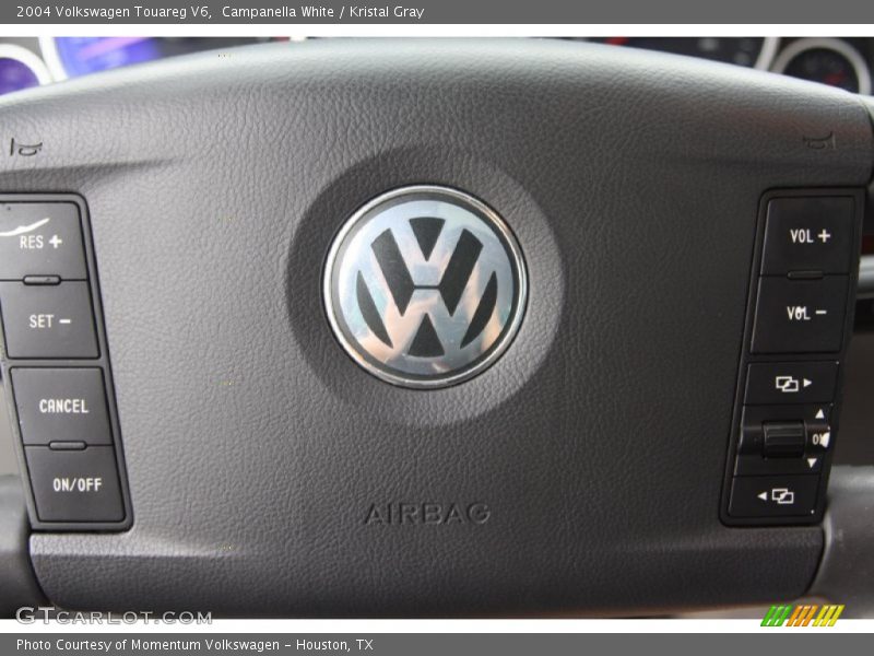 Campanella White / Kristal Gray 2004 Volkswagen Touareg V6