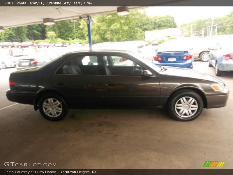 Graphite Gray Pearl / Gray 2001 Toyota Camry LE