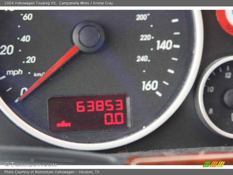 Campanella White / Kristal Gray 2004 Volkswagen Touareg V6