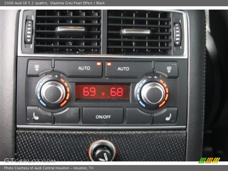 Controls of 2008 S8 5.2 quattro