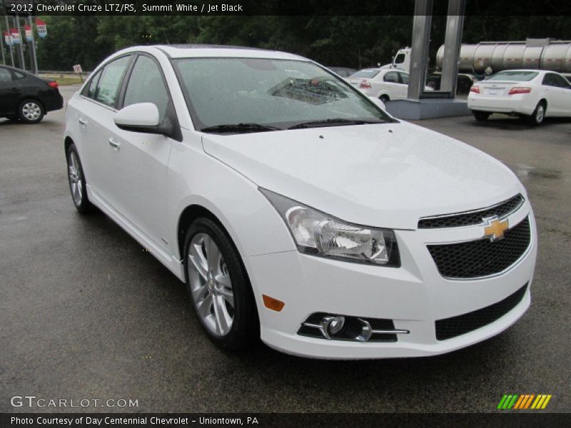 Summit White / Jet Black 2012 Chevrolet Cruze LTZ/RS