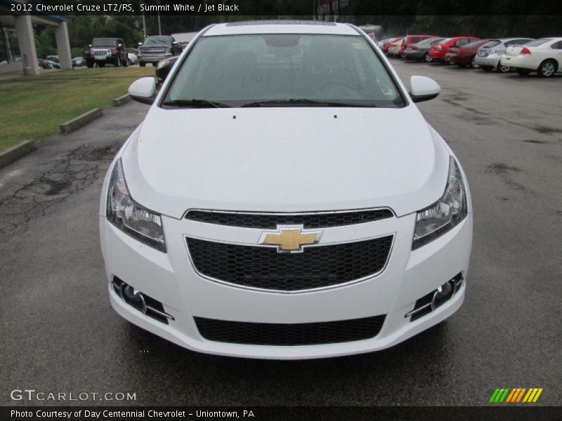 Summit White / Jet Black 2012 Chevrolet Cruze LTZ/RS