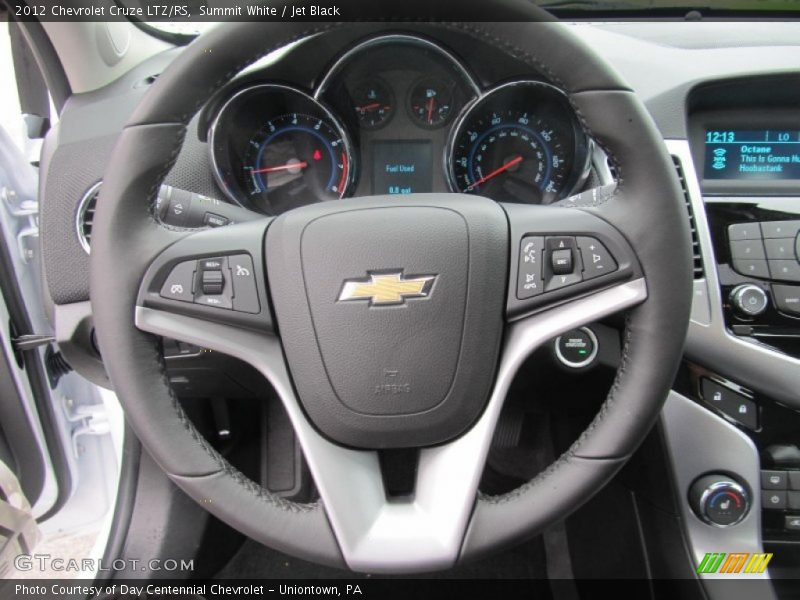 Summit White / Jet Black 2012 Chevrolet Cruze LTZ/RS