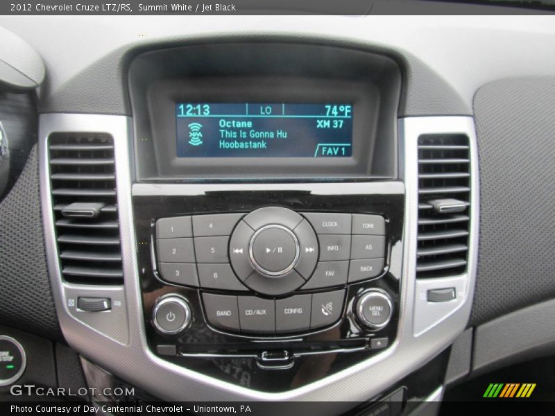 Summit White / Jet Black 2012 Chevrolet Cruze LTZ/RS