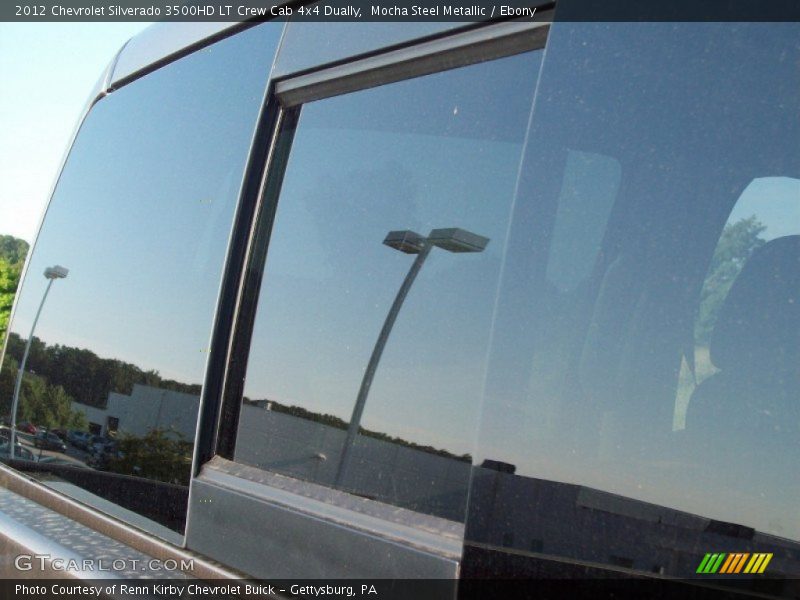 Mocha Steel Metallic / Ebony 2012 Chevrolet Silverado 3500HD LT Crew Cab 4x4 Dually