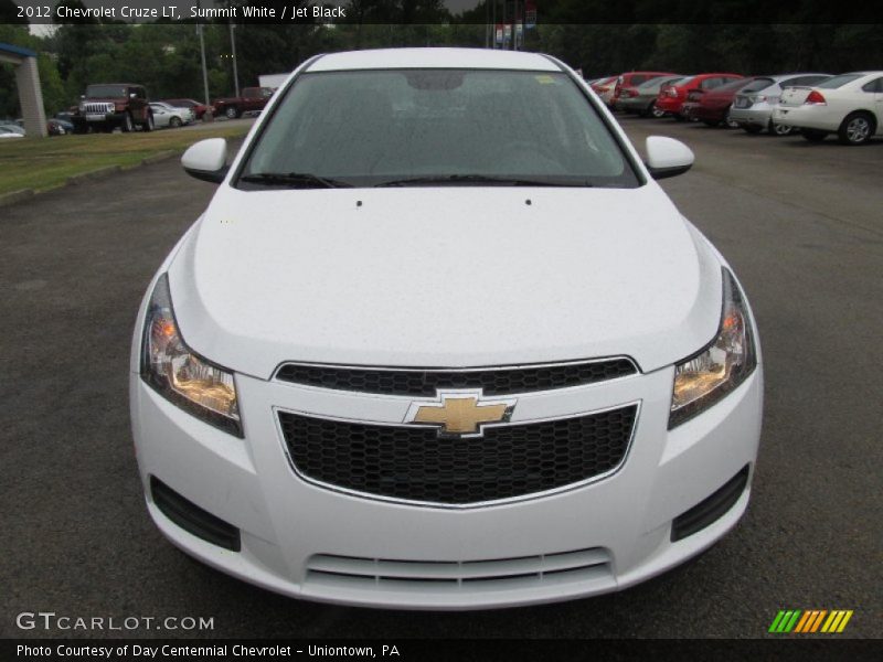 Summit White / Jet Black 2012 Chevrolet Cruze LT