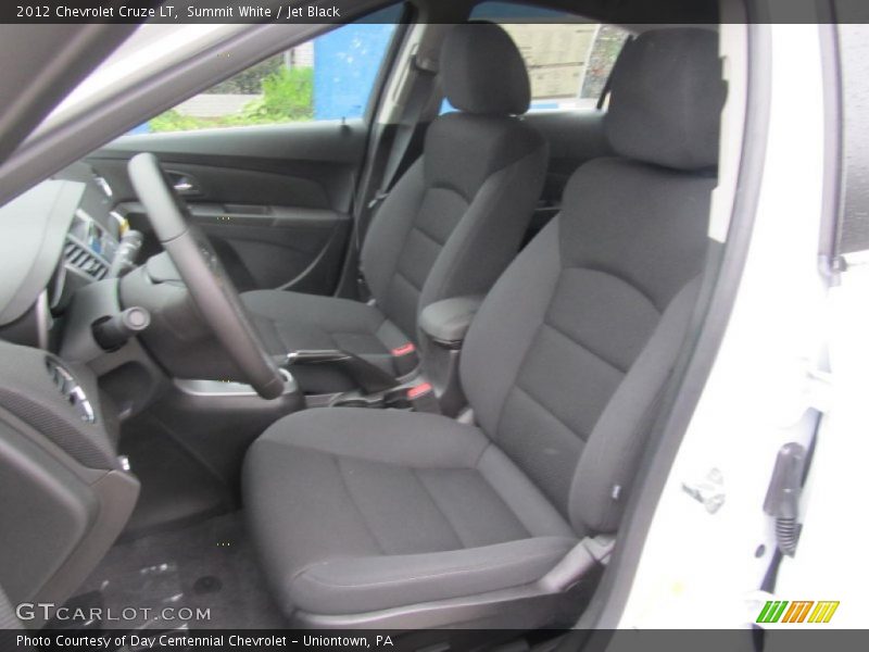 Summit White / Jet Black 2012 Chevrolet Cruze LT
