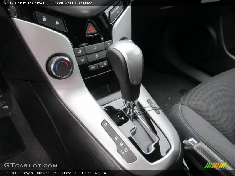 Summit White / Jet Black 2012 Chevrolet Cruze LT