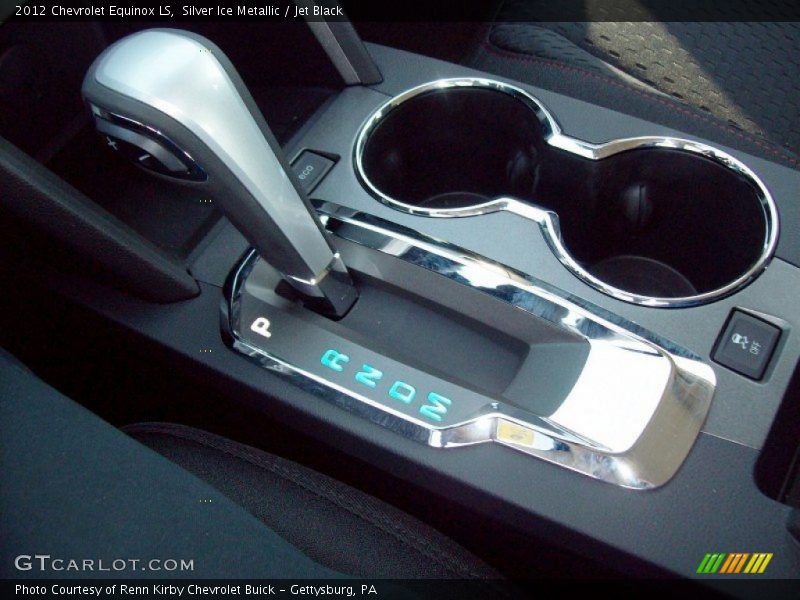 Silver Ice Metallic / Jet Black 2012 Chevrolet Equinox LS