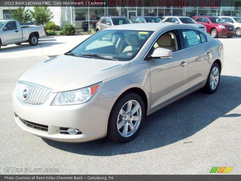 Gold Mist Metallic / Cashmere 2012 Buick LaCrosse FWD