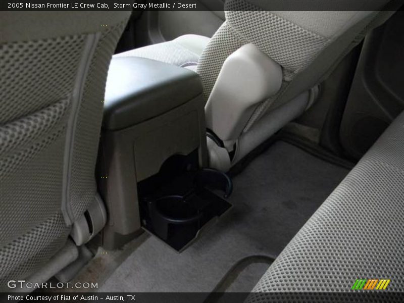 Storm Gray Metallic / Desert 2005 Nissan Frontier LE Crew Cab