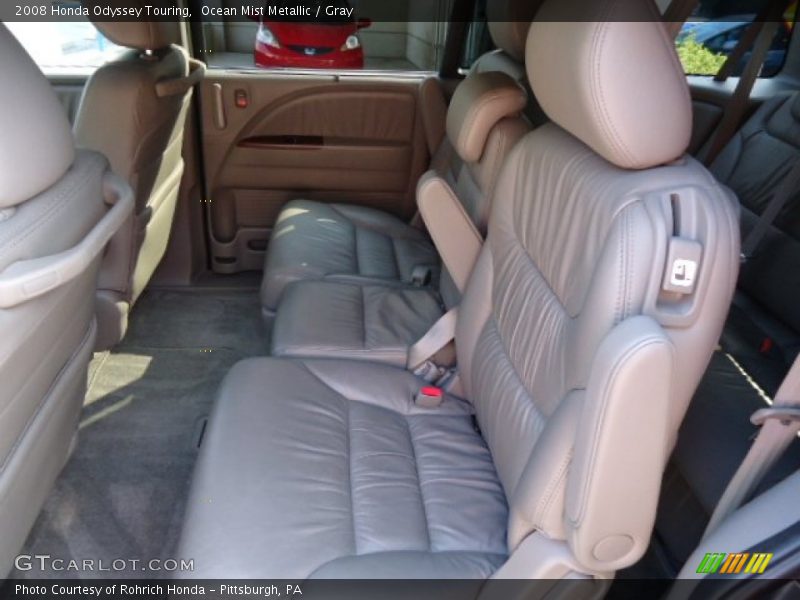 Ocean Mist Metallic / Gray 2008 Honda Odyssey Touring