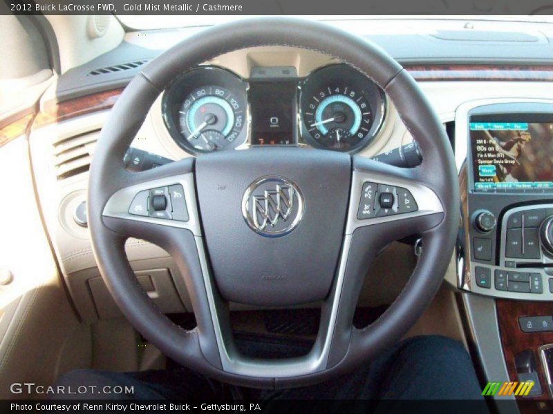 Gold Mist Metallic / Cashmere 2012 Buick LaCrosse FWD
