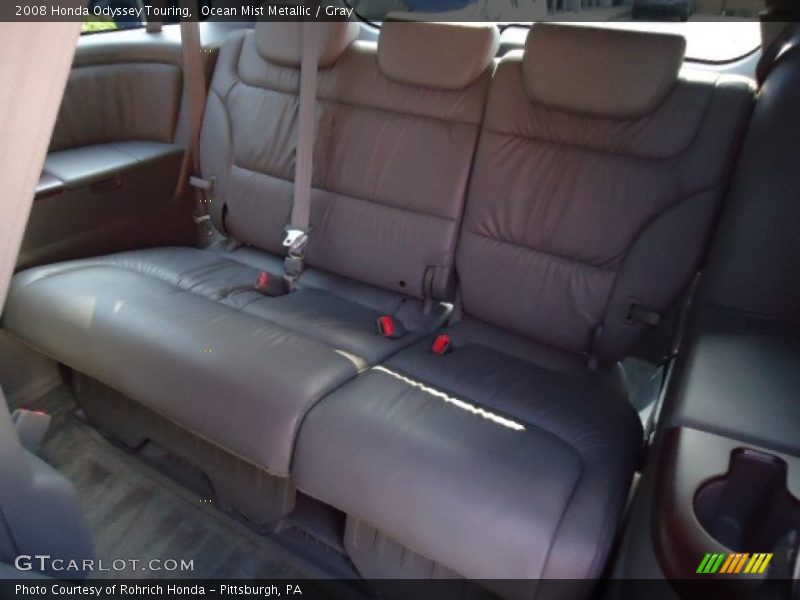 Ocean Mist Metallic / Gray 2008 Honda Odyssey Touring