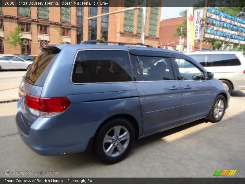 Ocean Mist Metallic / Gray 2008 Honda Odyssey Touring