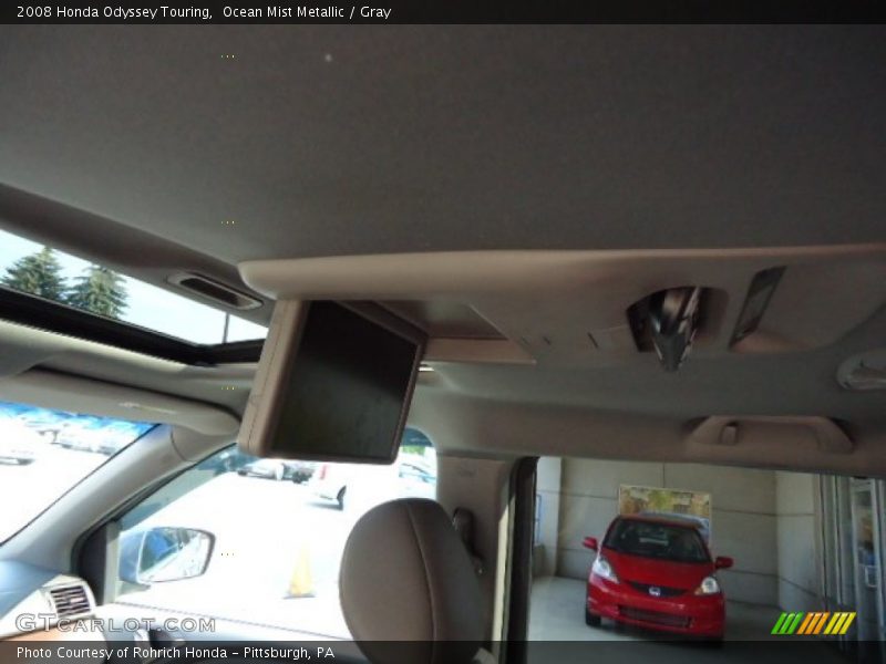 Ocean Mist Metallic / Gray 2008 Honda Odyssey Touring