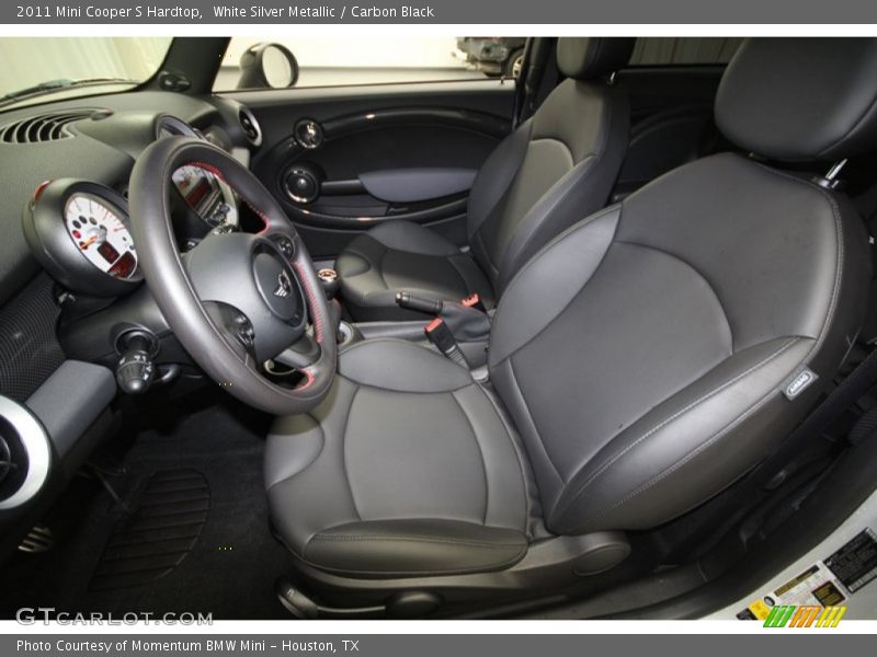 Front Seat of 2011 Cooper S Hardtop