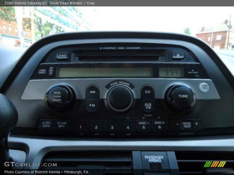 Silver Pearl Metallic / Gray 2007 Honda Odyssey EX