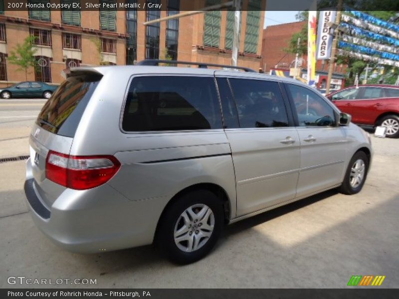 Silver Pearl Metallic / Gray 2007 Honda Odyssey EX