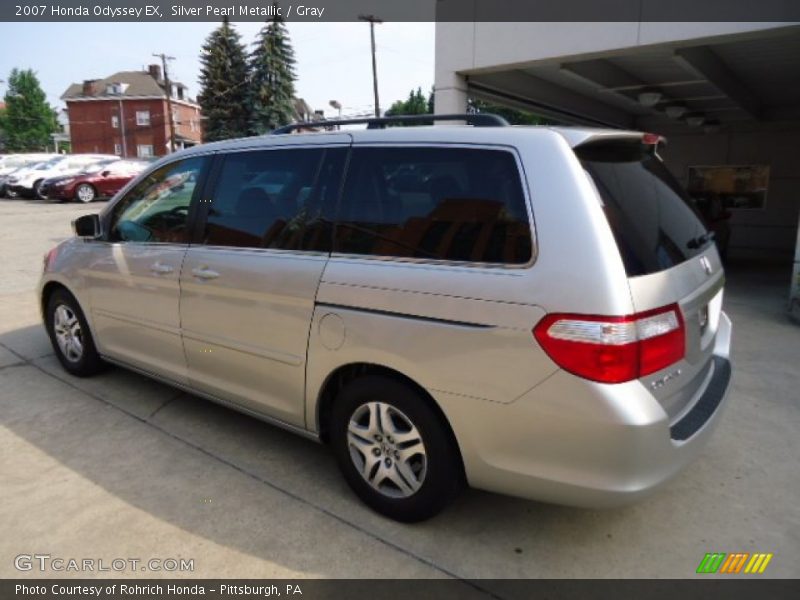 Silver Pearl Metallic / Gray 2007 Honda Odyssey EX