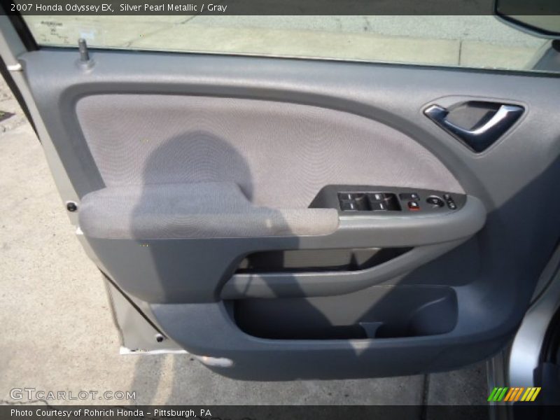 Silver Pearl Metallic / Gray 2007 Honda Odyssey EX