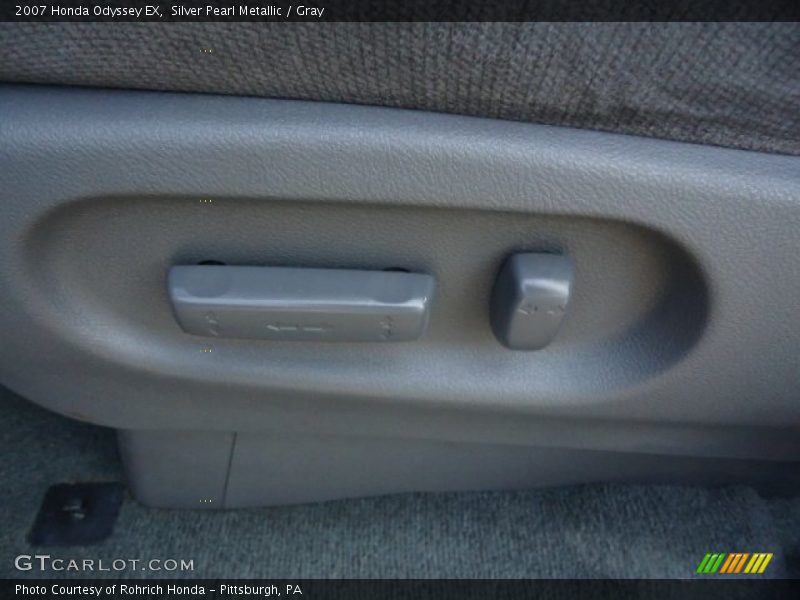 Silver Pearl Metallic / Gray 2007 Honda Odyssey EX