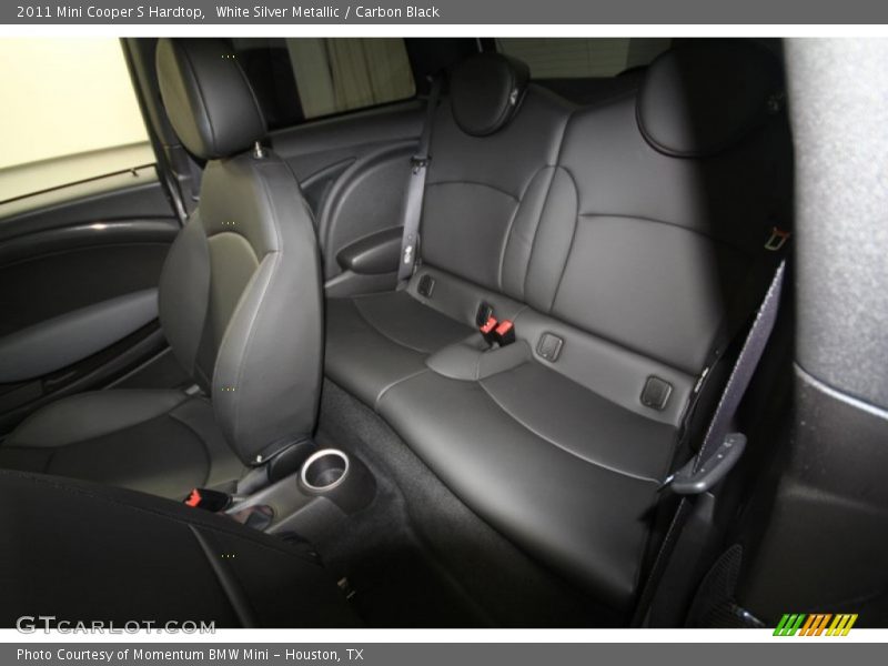 White Silver Metallic / Carbon Black 2011 Mini Cooper S Hardtop