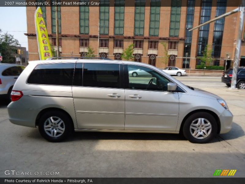 Silver Pearl Metallic / Gray 2007 Honda Odyssey EX