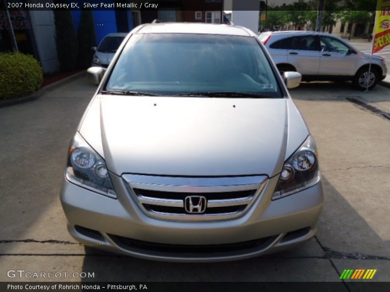 Silver Pearl Metallic / Gray 2007 Honda Odyssey EX