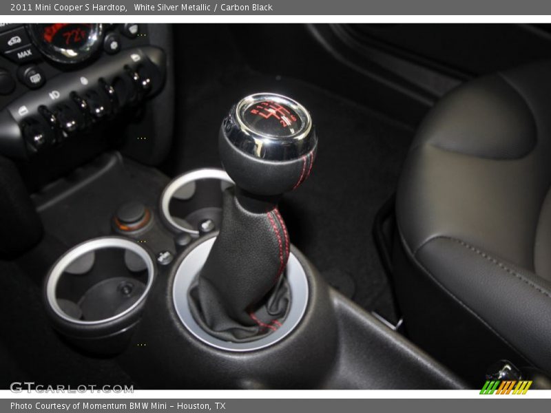  2011 Cooper S Hardtop 6 Speed Manual Shifter