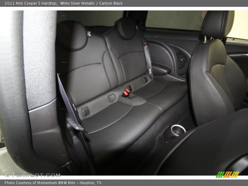 White Silver Metallic / Carbon Black 2011 Mini Cooper S Hardtop