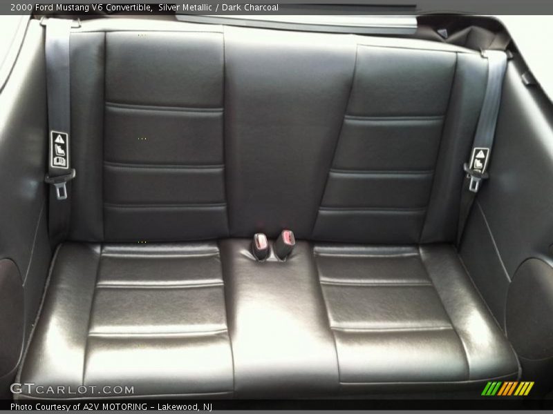 Silver Metallic / Dark Charcoal 2000 Ford Mustang V6 Convertible